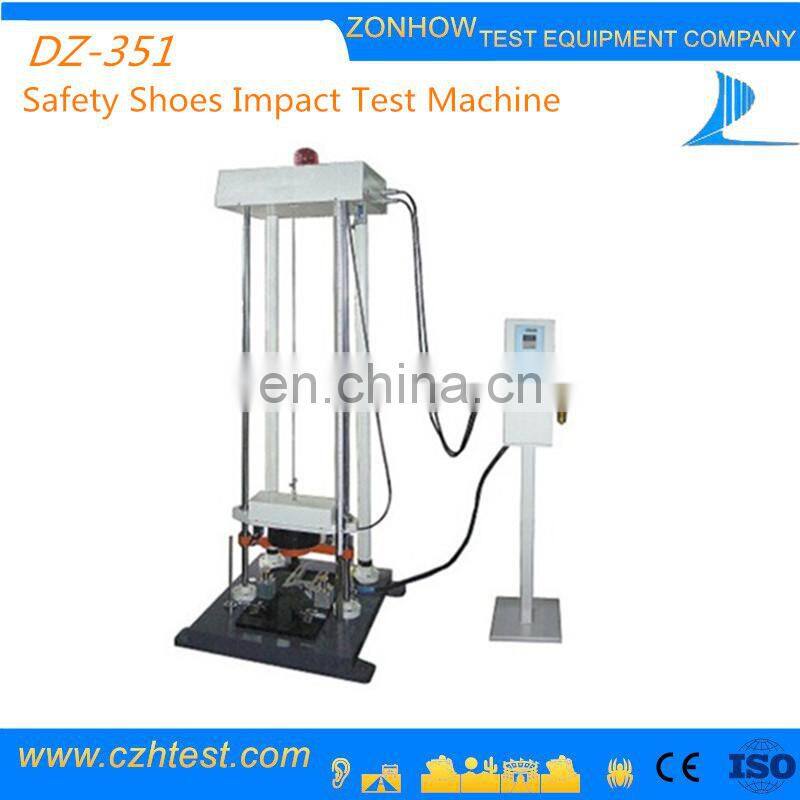 Safety Shoe Toe Cap Impact Shock Test Machine