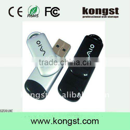 8g China Factory direct product plastic paper clip usb flash drive