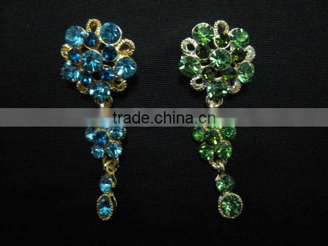 CB067 hot sale beautiful brooches Chain muslim scarf pins