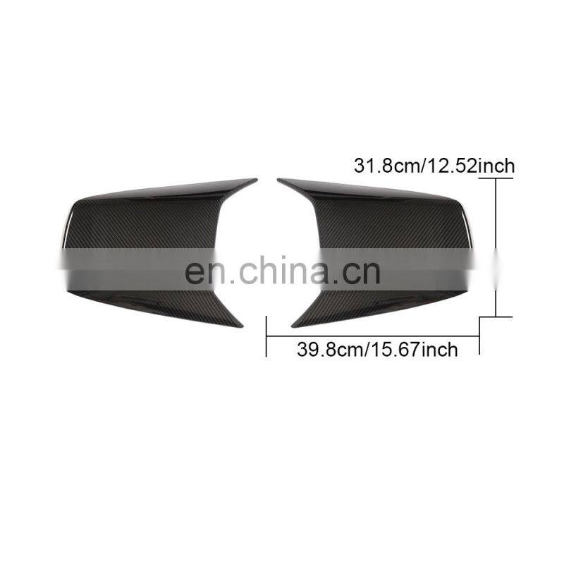 Modify Luxury Dry Carbon Fiber 911 Car Rear Trunk Air Vents for Porsche 911 GT3 Coupe 2-Door 2018