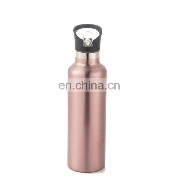 Drinkware Supplier Stainless Steel Double Wall Thermal Insulated Water Bottle With Straw Tumbler Cup