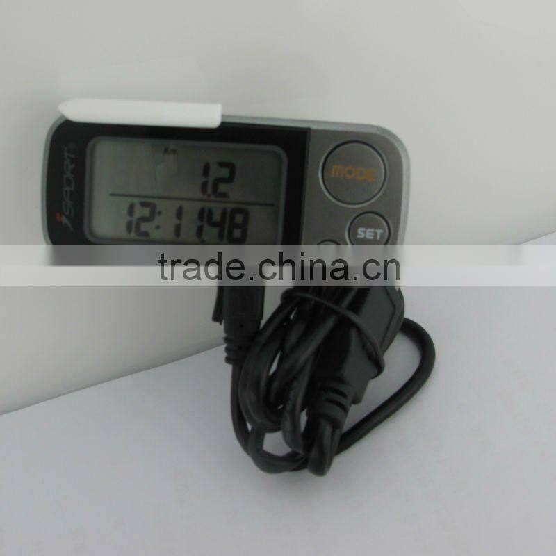 Wellness Step Calorie Distance 3d pedometer with usb