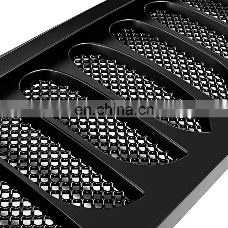 matte black car grills for jeep for wrangler 2007-2017 shanghai sanfu