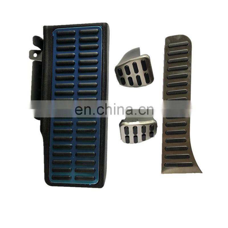 Car Foot Gas Rest Plate Cover Wholesale Auto Car Break Accelerator Pedals Brake Clutch Gas Oil Footrest Pedal Pad For Audi A4
