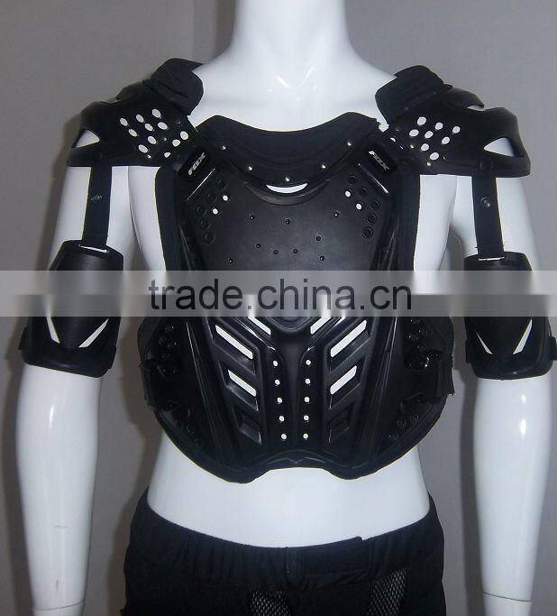 Removable safe protective body armor for motorcycle bicycle auto-racing dirt bike outdoor sports