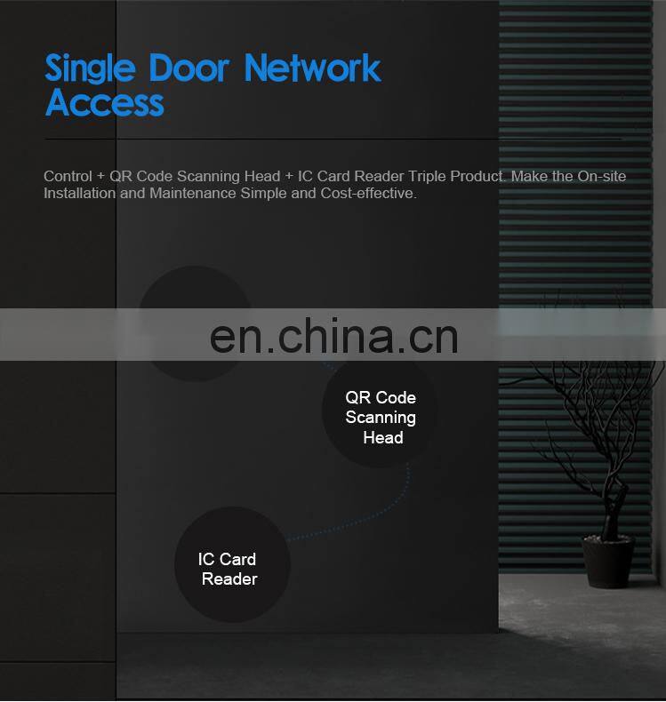 NFC New Arrival Outdoors RD008 Access Control Device QR Code IC Card TCP IP Weigand 26/34 Bits Access Control System QR Reader