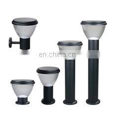 Outdoor LED Solar Pillar Post Lights Garden Decor Solar Fence Main Gate Light