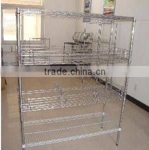 WEIHONG commercial shelf wire shelving home shelf furniture