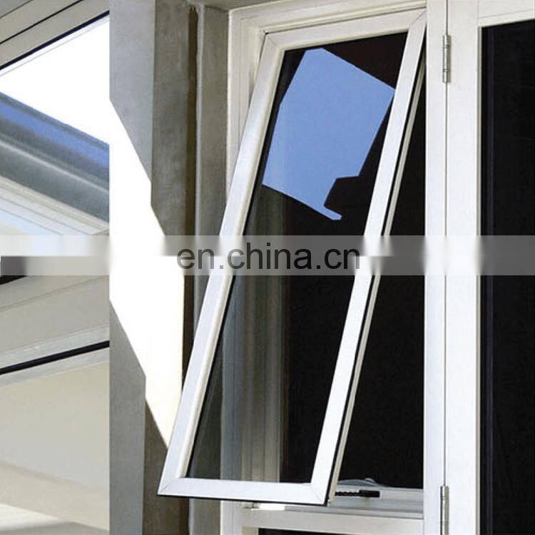 custom aluminium frame single side hung top-hung window price