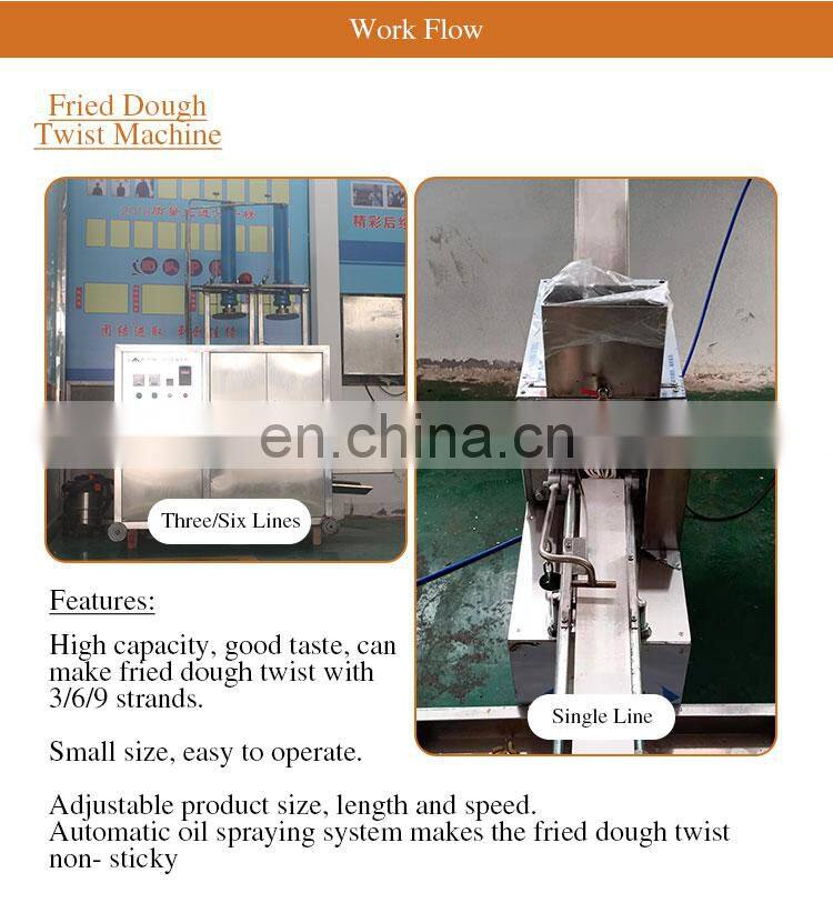 new products looking for distribute bread twisting machine pani puri frying multistrand dough making machine
