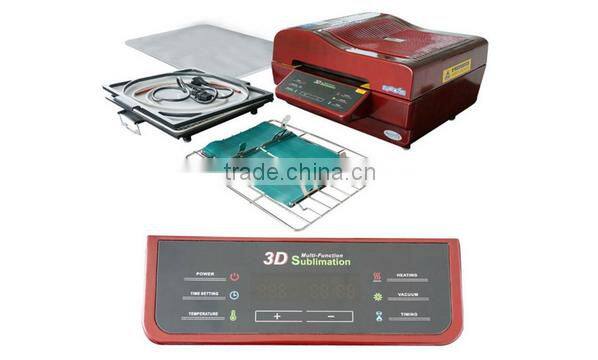 3d digital table china 3d sublimation vacuum t-shirt mug plate multipurpose combo sublimation heat transfer press machine