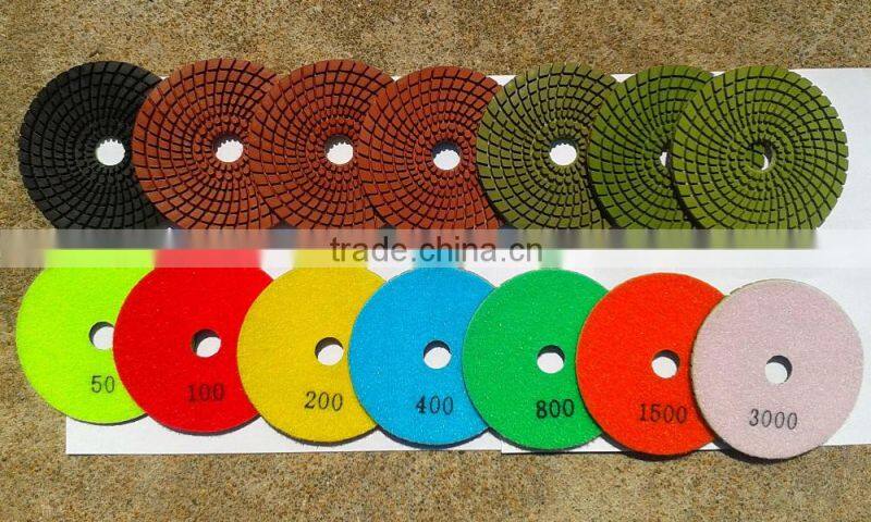 Diamond Floor Polishing Pads For Concrete