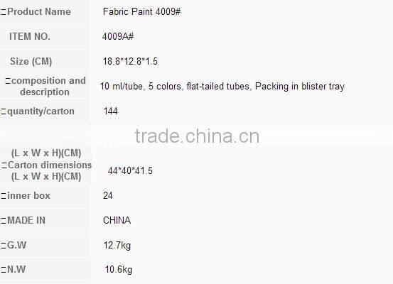 TARGET Audited Supplier,Fabric paint