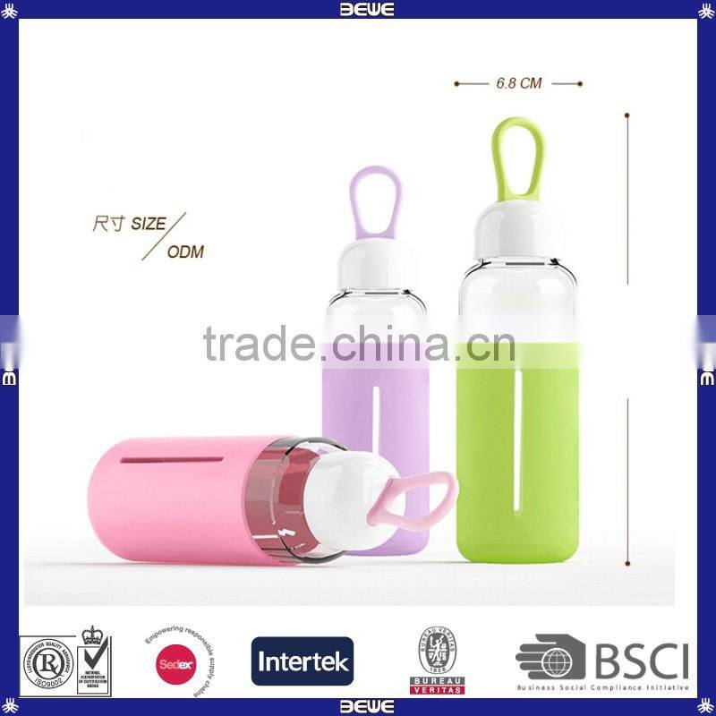 good quality cheap price good quality personalized glass water bottle