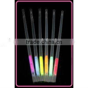 2014 Selling glow straw colourful party straw/artistic straws