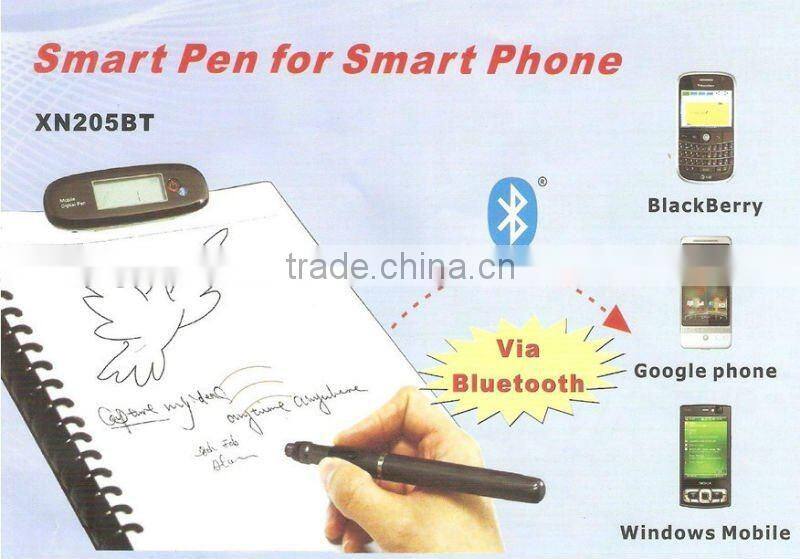 Newest bluetooth digital pen for smart phone GXN-403BT