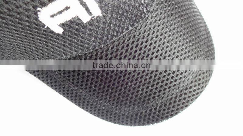 outdoor moisture wicking polyester sports hat, dry fit mesh fishing hat