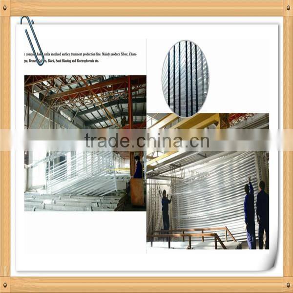 high quality anodized led aluminium extrusions 6063 plant in China
