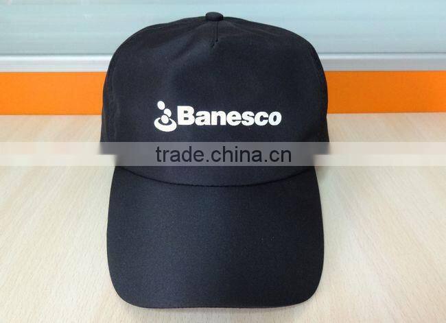 promotion 5 panel dry fit cap with logo