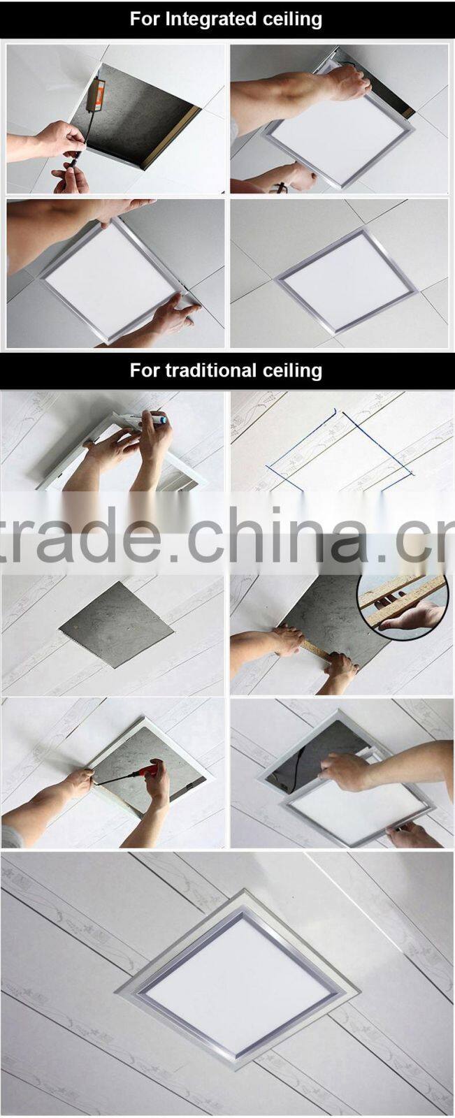 super brightness ceiling led flat panel lights made in china