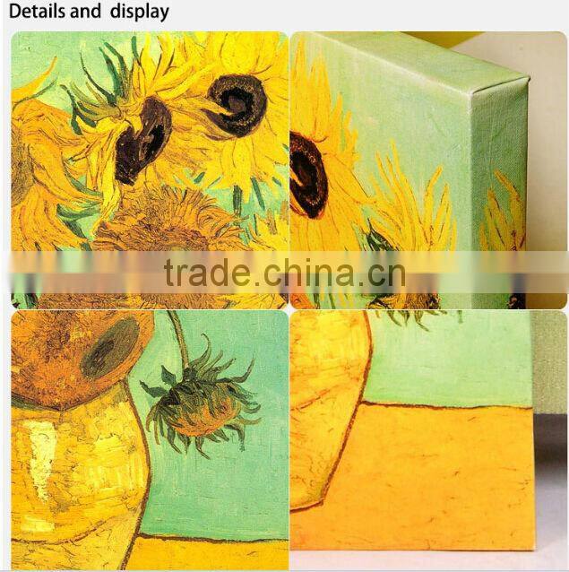 purple Flower waterproof oil canvas printed painting