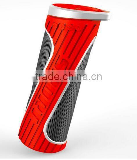 high sound loud speaker,power bank built-in speaker shower radio,unique design present for christmas 2016