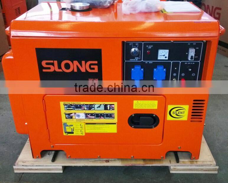 5 KW SILENT DIESEL GENERATOR DG6500LDE