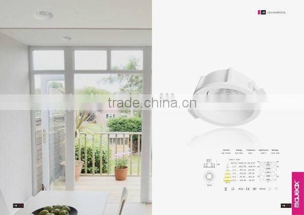 Gypsum Plaster hid spotlight for ceiling