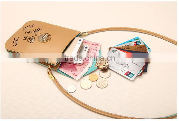 Ladies mini messenger bag mobile phone bag wallet