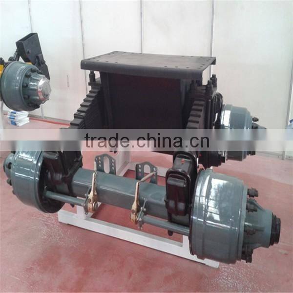 Semi trailer parts light duty suspension overslung 127round axle