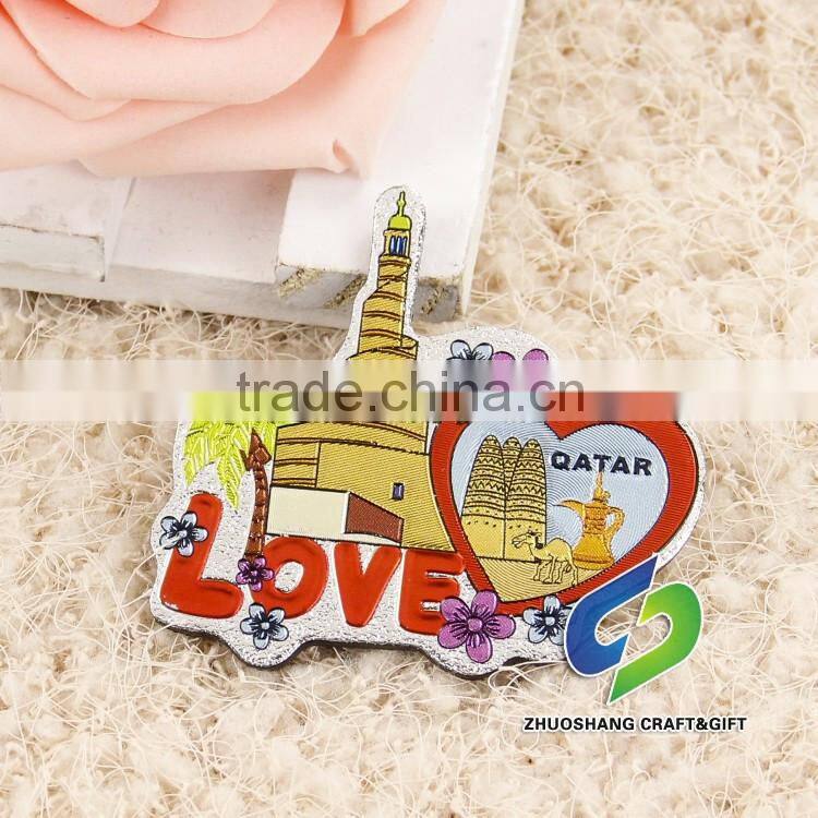 Various Customized factory made aluminium foil magnets for fridge