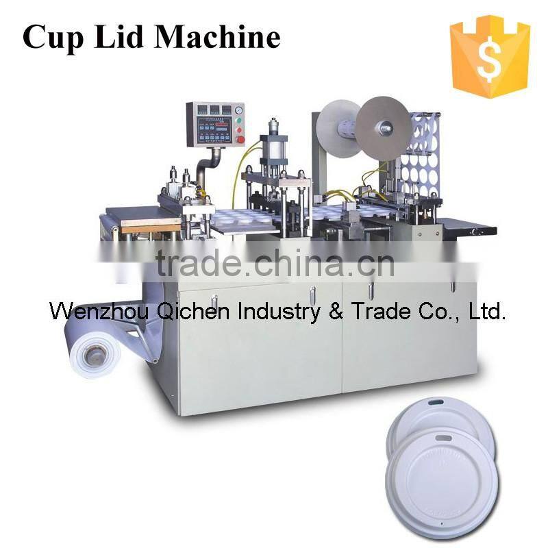 PS Plastic Cup Sealing Lid Machine