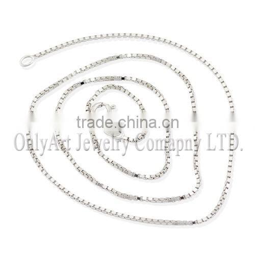 925 silver necklace set jewelry fashional design fancy long chain necklace