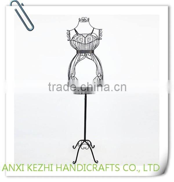 KZ8-06070 modern wrought iron metal cloth standing model coat rack