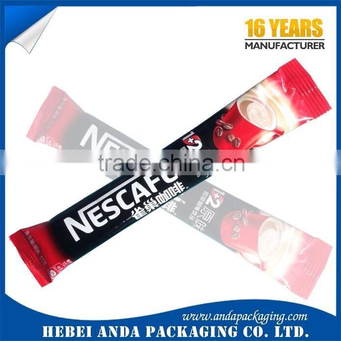 Coffee Stick Plastic Bag,Heat Sealing Coffee Stick Plastic Packaging Bag