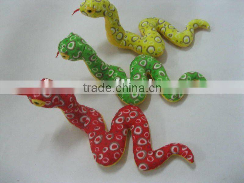 280cm lovely cotton print plush cartoon lifelike soft snake toy