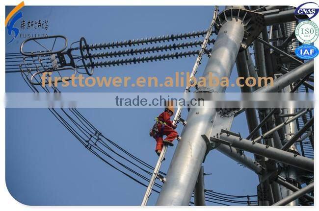 110kv 220kv 500kv transmission line steel tower