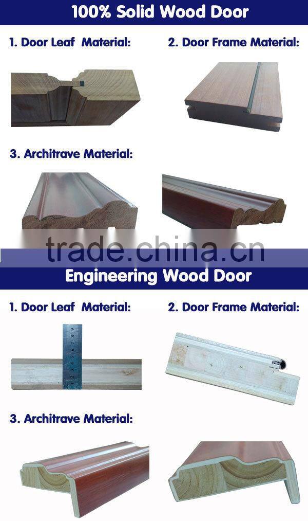 The latest design wood contemporary interior doors for bed room furniture on sale