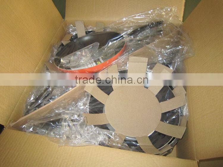 Quality Aluminum Non stick Gold color Fry Pan Sets( ZS-ST056)