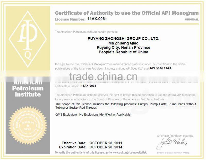 subsurface sucker rod heavy wall tubing pump