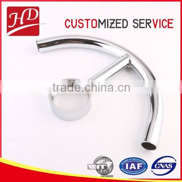 Customized durable Polishing swivel aluminum furniture chair base metal plates