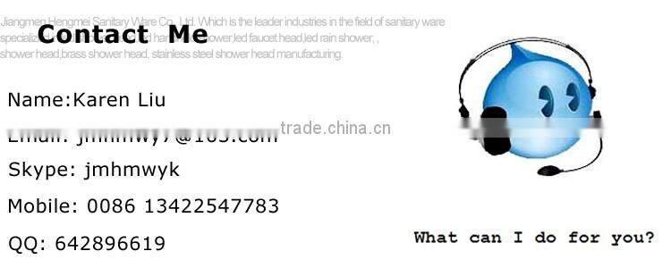 concealed led 3 color shower mixer 3 function wall mounted thermostatic shower faucet mixer with hose