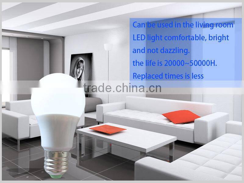 Pure aluminum Shell E26 E27 B22 5W 5630SMD LED bulbs A60 led bulb light