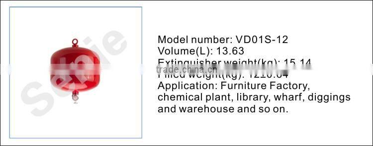 12kg modular type automatic dry chemical extinguisher