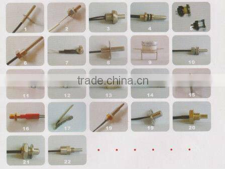 Screw type temperature sensor probe with 10k NTC thermistor