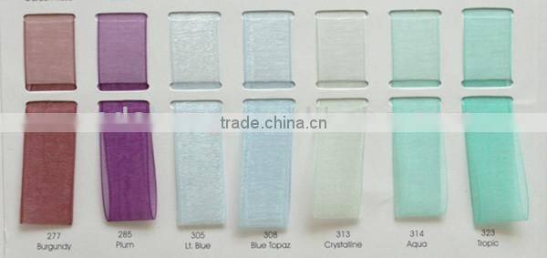 Colorful Organza Ribbon