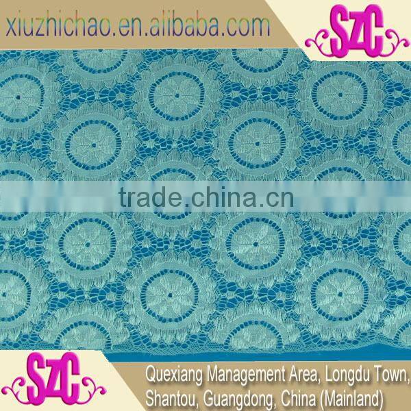 High quality african french lace wedding dress fabric