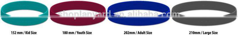 Custome Imprinted Silicone Wristbands For promotions