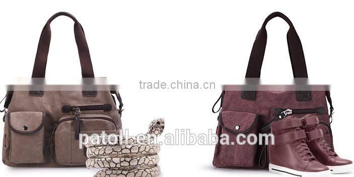 Custom canvas bag printing,designer canvas bags,canvas tote bag with outside pockets