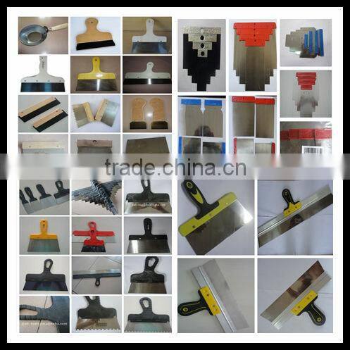 Plastic handle putty knife,Stainless steel blade tools